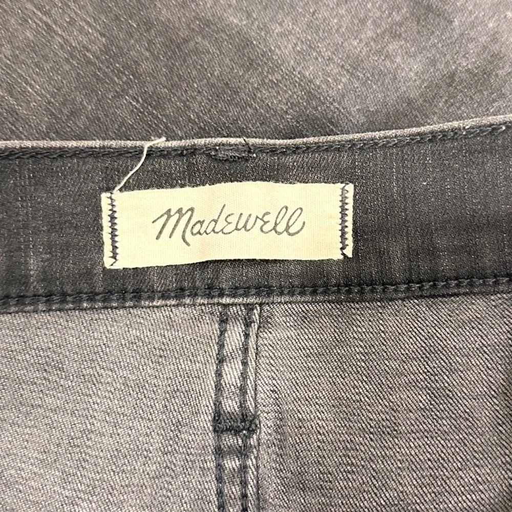 Madewell Black Wide Leg Flare Jeans - Picture 4 of 6